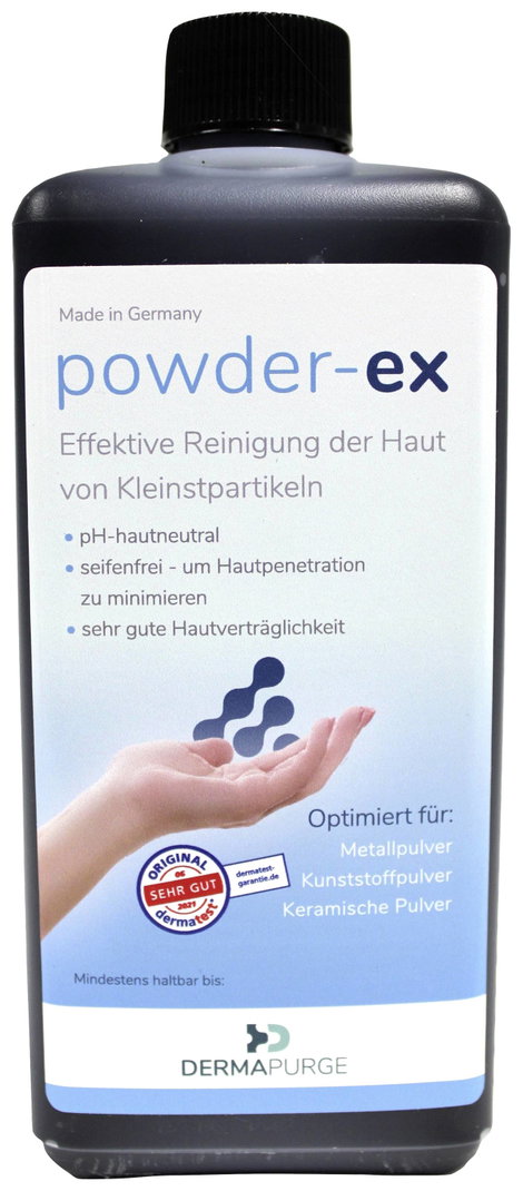 DERMAPURGE powder-ex 500 ml 121411 Kéztisztító gél 500 ml