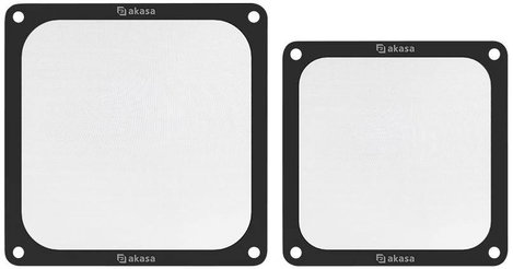 Akasa GRM14-M01-BKT3 Számítógép ventilátor rács szűrővel 140 x 140 mm 3. kép
