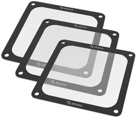 Akasa GRM12-M01-BKT3 Számítógép ventilátor rács szűrővel 120 x 120 mm