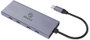 Akasa 10Gbps USB Type-C 4 Port Hub 4 port USB-C® (USB 3.1) Multiport hub USB-C dugóval Alumínium (el 2. bélyegkép