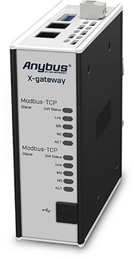 Anybus AB7633 Modbus-TCP Slave/Modbus-TCP Slave Gateway 24 V/DC 1 db