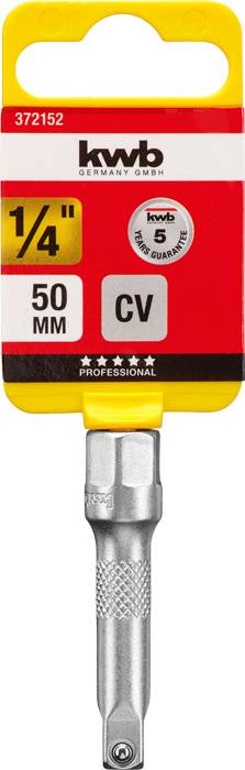 kwb 372152 Hosszabbító 50 mm Meghajtás (csavarhúzó) 1/4 12 mm 1 db 2. kép