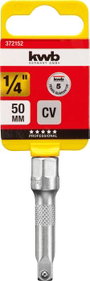 kwb 372152 Hosszabbító 50 mm Meghajtás (csavarhúzó) 1/4 12 mm 1 db 2. bélyegkép