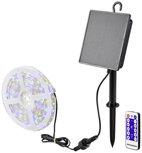Sygonix Napelemes fénytömlő SY-5947266 LED 1.8 W RGB Átlátszó
