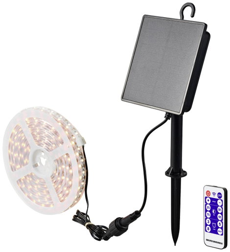 Sygonix Napelemes fénytömlő SY-5947264 LED 1.8 W Melegfehér Átlátszó