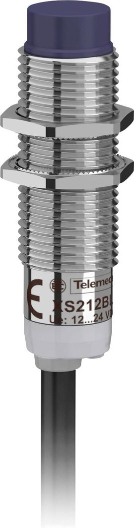 Schneider Electric Induktív közelítés kapcsoló M12 Síkba nem építhető Digitális, PNP XS212BLPAL2