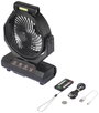 Sygonix Akkus ventilátor 4.6 W (Ø) 205 mm Fekete 2. bélyegkép