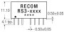 3 W-os DC/DC átalakító, be: 18 - 36 V/DC, ki: 12 V/DC, 250 mA, 3 W, Recom International RS3-2412S 2. bélyegkép