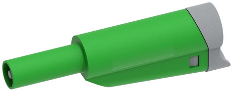 Electro PJP 1076-CD1-V Labor csatlakozódugó Dugó, egyenes Tű átmérő: 4 mm Zöld 1 db