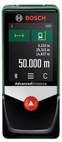 Bosch Home and Garden AdvancedDistance 50C Lézeres távolságmérő Bluetooth-os, Érintőkijelző Mérési t 2. bélyegkép
