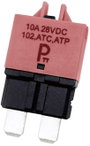 PARTS PTT Circuit Breaker Standard, type 3, Manual Reset, 10A C001-102-0093 Automata biztosíték 10 A bélyegkép