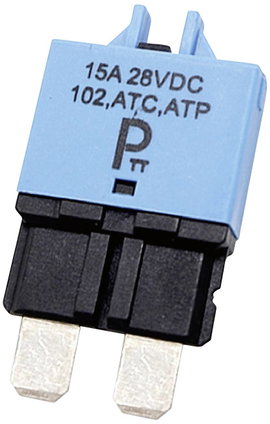 PARTS PTT Circuit Breaker Standard, type 3, Manual Reset, 15A C001-102-0094 Automata biztosíték 15 A