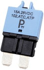 PARTS PTT Circuit Breaker Standard, type 3, Manual Reset, 15A C001-102-0094 Automata biztosíték 15 A bélyegkép
