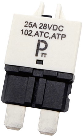 PARTS PTT Circuit Breaker Standard, type 3, Manual Reset, 25A C001-102-0096 Automata biztosíték 25 A