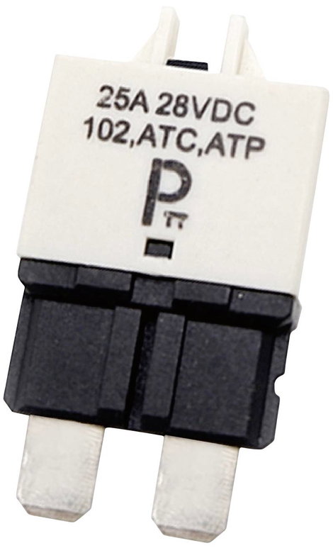 PARTS PTT Circuit Breaker Standard, type 3, Manual Reset, 25A C001-102-0096 Automata biztosíték 25 A