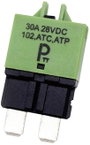 PARTS PTT Circuit Breaker Standard, type 3, Manual Reset, 30A C001-102-0097 Automata biztosíték 30 A bélyegkép