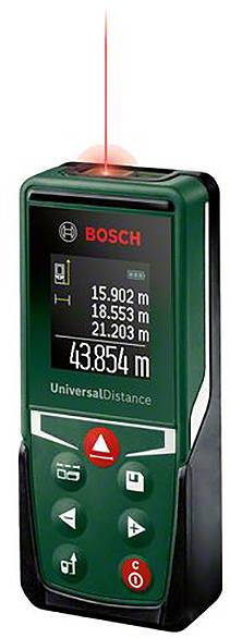 Bosch Home and Garden UniversalDistance 50 Lézeres távolságmérő Mérési tartomány (max.) 50 m