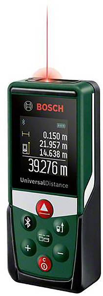 Bosch Home and Garden UniversalDistance 50C Lézeres távolságmérő Bluetooth-os Mérési tartomány (max.