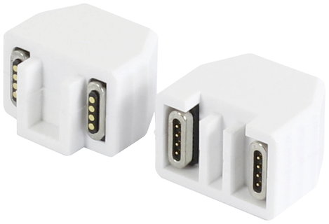 Allnet ALL-RJ45-Magnet RJ45 biztonsági csatlakozó, kioldó aljzat, PoE képes, 10 GBit-ig 193972 Dugó, 2. kép