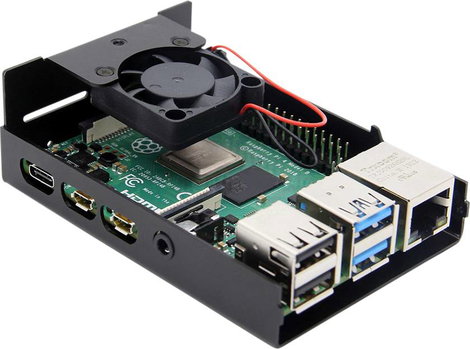 TRU COMPONENTS Pure Set Raspberry Pi® 5 B 8 GB 4 x 2.4 GHz Tápegységgel, Házzal 3. kép