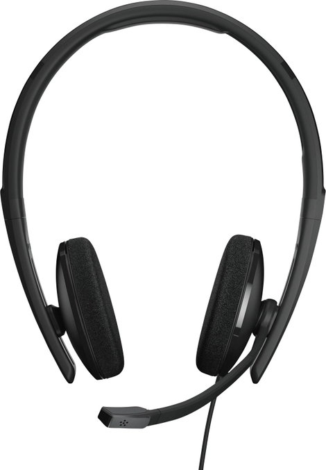 EPOS 1000901 Telefon On Ear headset Vezetékes Stereo Fekete Noise Cancelling Hangerő szabályozás, Mi 3. kép