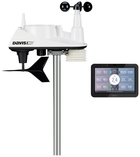 Davis Instruments VANTAGE VUE with console - EU 6242EU Vezeték nélküli időjárásjelző állomás Érzékel