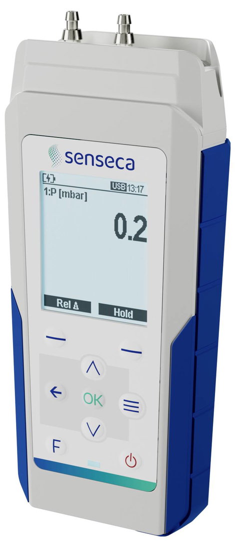 Senseca PRO 215-2 Differencia nyomás mérőműszer Légnyomás, Nem agresszív gázok, Korrozív gázok 20 hP 2. kép