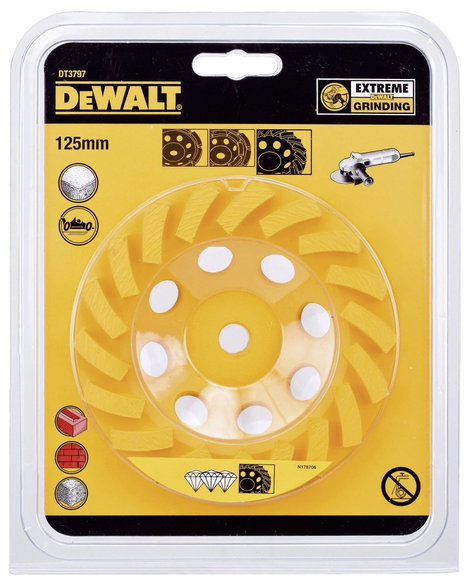 DEWALT DT3797-QZ Gyémánt kupakerék Turbo 125mm 1 db 2. kép