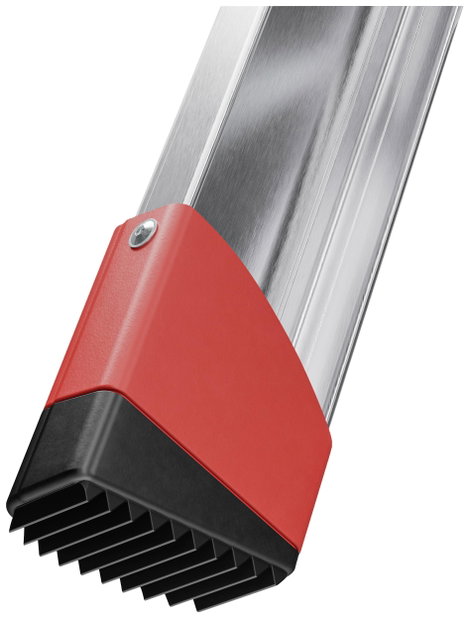 Hailo M80 7516007 Alumínium Többcélú létra Munkamagasság (max.): 4.70 m Ezüst, Piros 12.7 kg 5. kép
