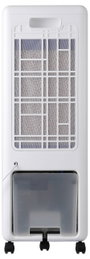 Sygonix Levegőhűtő 50 W (H x Sz x Ma) 272 x 270 x 795 mm Fehér Távirányítóval, Forgó, Időzítő, LED-e 4. bélyegkép