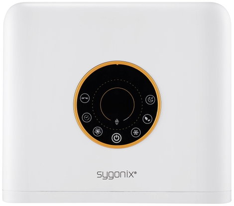 Sygonix Levegőhűtő 50 W (H x Sz x Ma) 272 x 270 x 795 mm Fehér Távirányítóval, Forgó, Időzítő, LED-e 5. kép