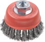 kwb AGGRESSO-FLEX® csészekefék, csomózott, préselt HSS acélhuzal sarokcsiszolókhoz 719236 1 db bélyegkép
