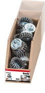 kwb AGGRESSO-FLEX® csészekefék, csomózott, préselt HSS acélhuzal sarokcsiszolókhoz 719236 1 db 2. bélyegkép
