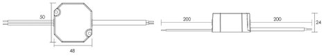 Deko Light OCTO, CV, Mini 12V/12W LED meghajtó Állandó feszültségű 12 W 0 - 1000 mA 12 V 1 db 2. kép