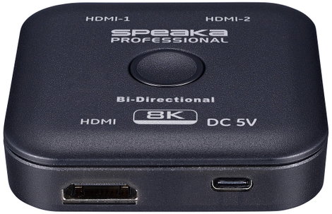 SpeaKa Professional SP-11990132 2+1 port HDMI switch Bidirekcionálisan használható 7680 x 4320 pixel 5. kép