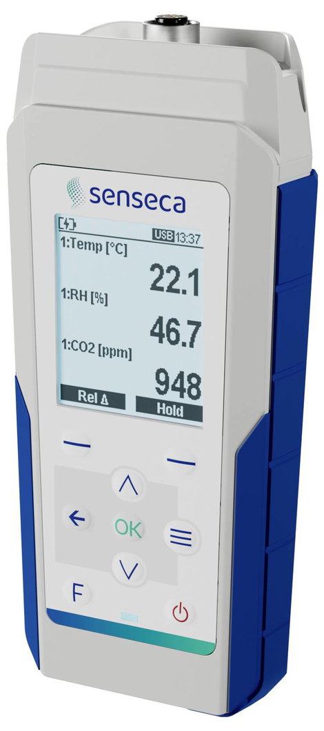 Senseca 486134 PRO D01 Multi adatgyűjtő Mérési méret Hőmérséklet, Légnedvesség, Szállított légmennyi 2. kép