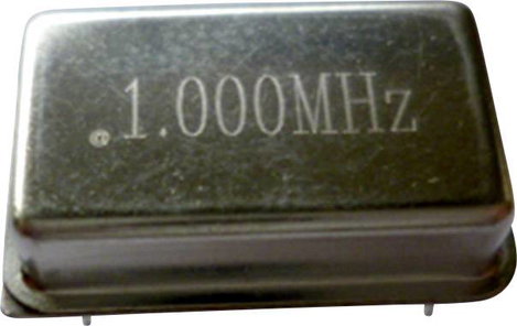 Kvarc oszcillátor, frekvencia: 12 MHz, DIP 14, (H x Sz) 20,7 x 13,1 mm, TFT680