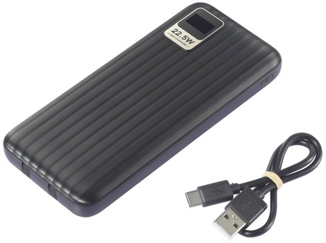 VOLTCRAFT VC-WT-K512 Powerbank 10000 mAh Fast Charge LiPo Fekete állapotjelző 8. kép