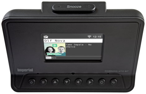 Imperial DABMAN i410 BT HiFi tuner Fekete Bluetooth®, DAB+, Internetrádió, WLAN, USB 5. kép