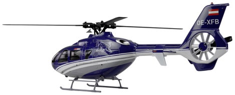 Amewi The Flying Bulls EC135 PRO RC helikopter RtF 5. kép