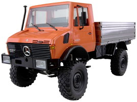 Amewi 22630 Unimog Advanced, orange 1:12 Elektro RC modell teherautó RtR