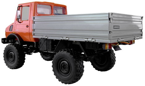 Amewi 22630 Unimog Advanced, orange 1:12 Elektro RC modell teherautó RtR 4. kép