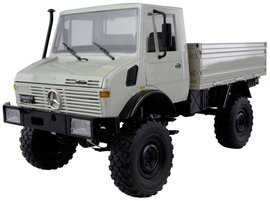 Amewi 22631 Unimog Basic, hellgrau 1:12 Elektro RC modell teherautó RtR