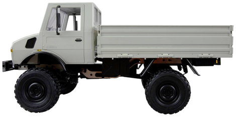 Amewi 22631 Unimog Basic, hellgrau 1:12 Elektro RC modell teherautó RtR 3. kép