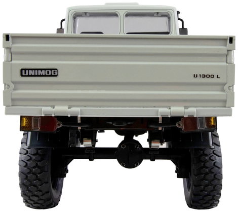 Amewi 22631 Unimog Basic, hellgrau 1:12 Elektro RC modell teherautó RtR 6. kép
