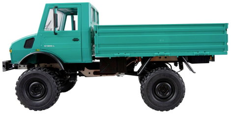 Amewi 22660 Unimog Advanced, petrol 1:12 Elektro RC modell teherautó RtR 3. kép