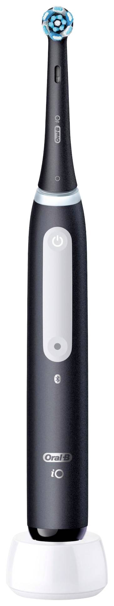 Elektromos fogkefe Forgó/oszcilláló Fekete, Oral-B iO4, 141502  2. kép