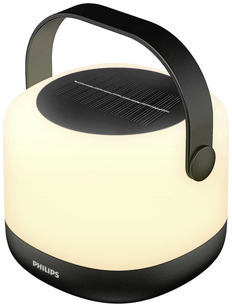 Philips Alula SR PT 1.2W RGB30K BL 8720169296503 Napelemes asztali lámpa 1.2 W Melegfehér, RGB Fehér 2. kép