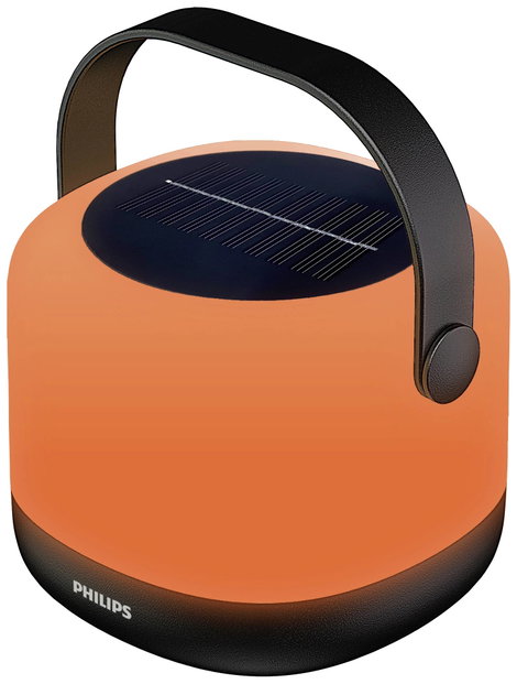 Philips Alula SR PT 1.2W RGB30K BL 8720169296503 Napelemes asztali lámpa 1.2 W Melegfehér, RGB Fehér 3. kép