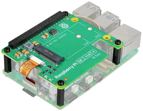Raspberry Pi® M.2 HAT+ Raspberry Pi® bővítő panel